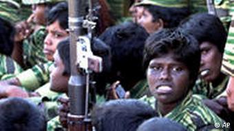 Sri Lanka Kindersoldaten der Rebellenorganisation LTTE