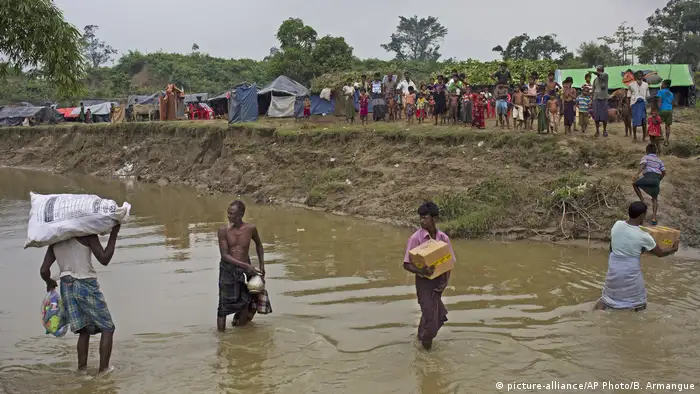 Bangladesch Flucht der Rohingya aus Myanmar