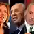 Zipi Livni, Schimon Peres, Benjamin Netanjahu (Montage: DW)