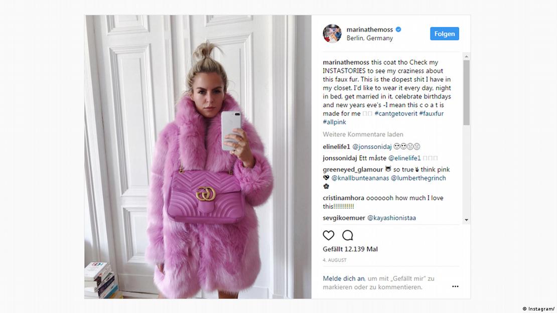 OW Collection Berlin Faux Fur Jacket in Lavender