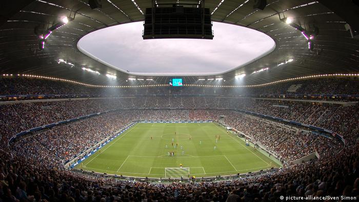 Стадіон Allianz Arena у Мюнхені (на фото) - у заявці Німеччини до Євро-2024