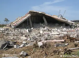 如今的加沙已经是一片废墟