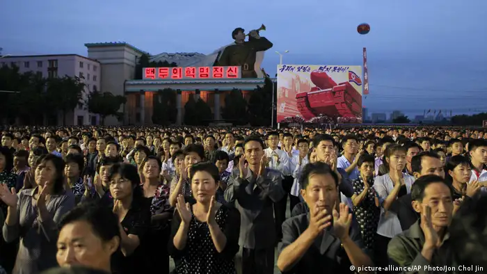 Nordkorea 6. Nukleartest | Versammlung in Pjöngjang