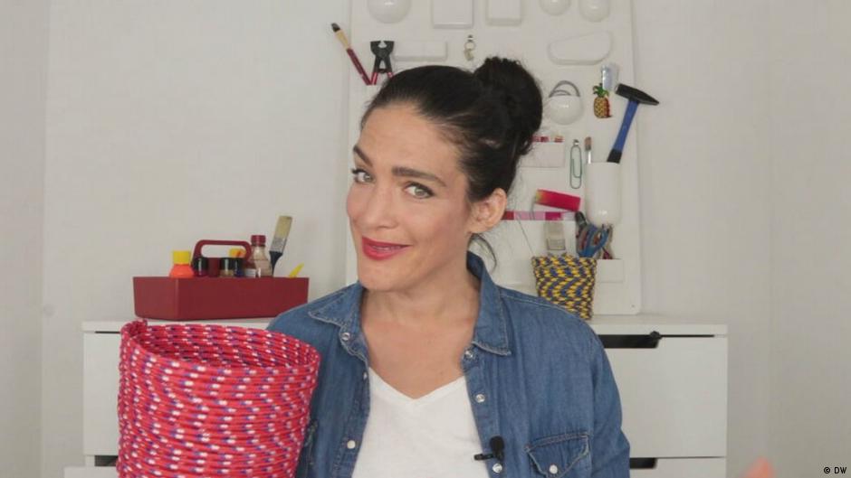 How to make a cord basket DW 09/08/2017