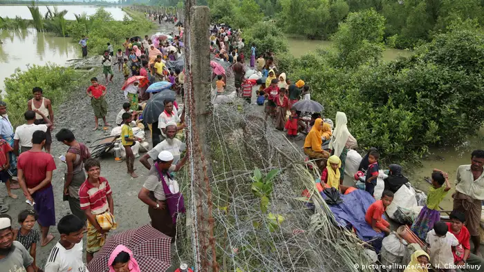 Rohingya-Konflikt in Myanmar (picture-alliance/AA/Z. H. Chowdhury)