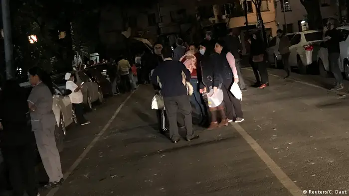 Mexiko Erdbeben Mexiko Stadt (Reuters/C. Daut)