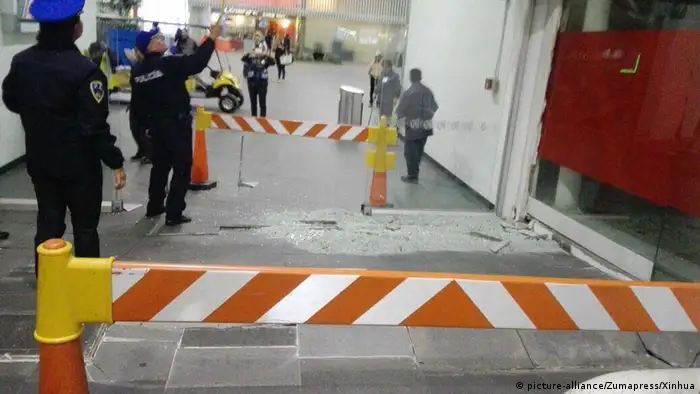 Mexiko Erdbeben Zerstörung in Mexiko City (picture-alliance/Zumapress/Xinhua)