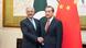 China Peking - Khawaja Muhammad Asif und Wang Yi während Pressekonerenz China Peking - Khawaja Muhammad Asif und Wang Yi während Pressekonerenz