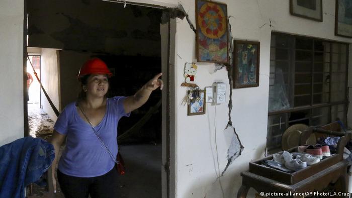 Mexiko Erdbeben Zerstörung (picture-alliance/AP Photo/L.A.Cruz)