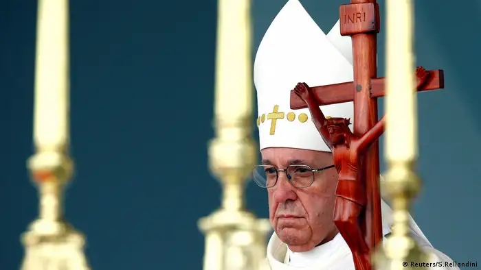 Papst Franziskus in Kolumbien (Reuters/S.Rellandini)