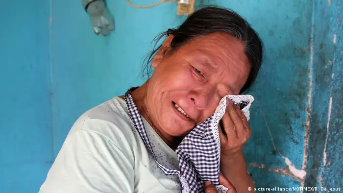 Mexiko Erdbeben (picture-alliance/NOTIMEX/R. De Jesús)