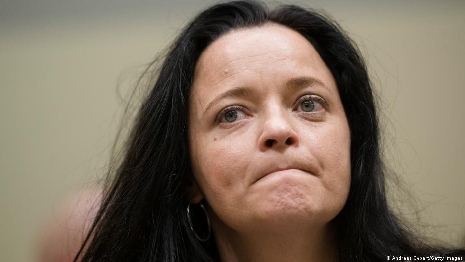 Teroristkinja NSU Beate Čepe osuđena je na doživotnu robiju (arhivska fotografija sa suđenja 2017. godine)