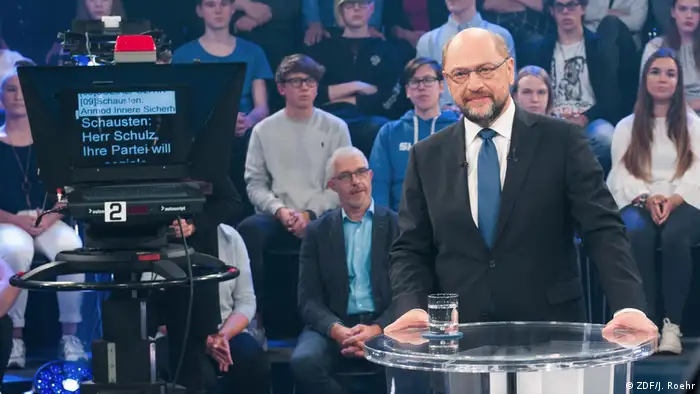 ZDF Sendung Klartext, Herr Schulz