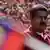 Venezuelan President Nicolas Maduro attends a rally in support of his mandate