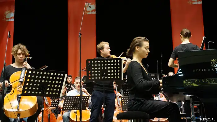 Deutschland Bonn - Jugendorchesters der Ukraine auf dem Beethovenfest (DW/Y. Fu)