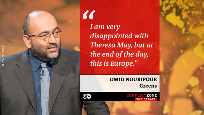 Conflict Zone - The Debate Zitattafel Omid Nouripour