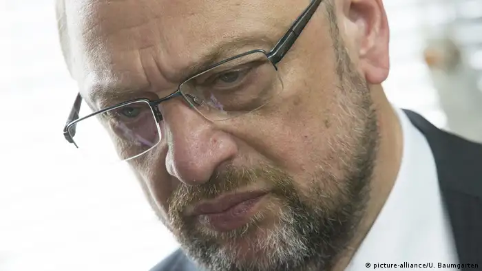 Deutschland | SPD nur noch bei 20% - enttäuschter Martin Schulz