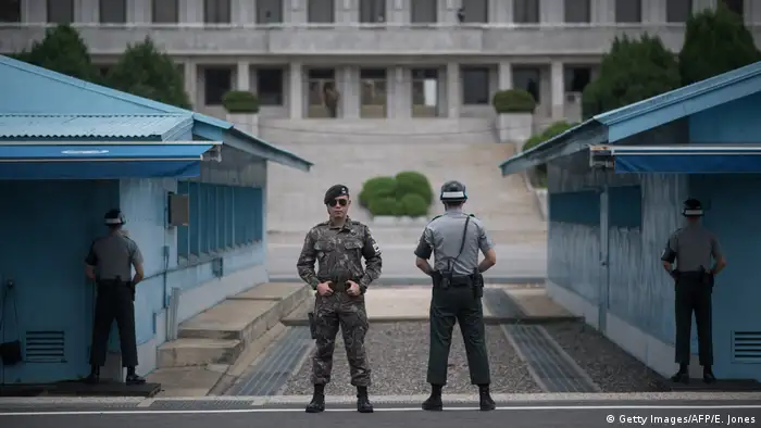 Grenze zwischen Süd- und Nordkorea