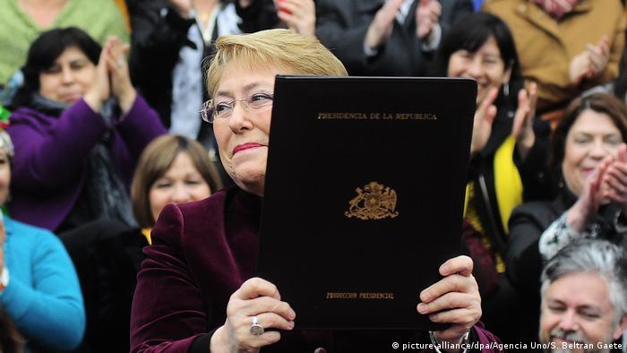 Former President Michelle Bachelet