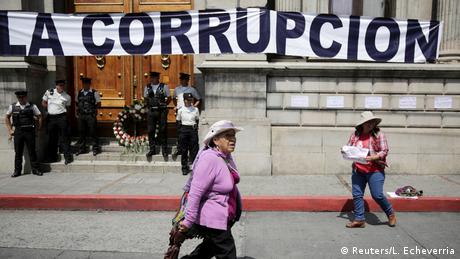 Guatemala Proteste gegen Korruption in Guatemala Stadt