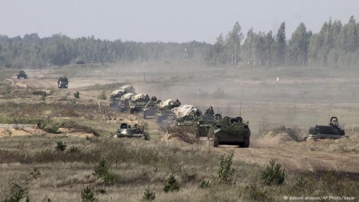 Maniobra militar rusa en Bielorrusia (2017).