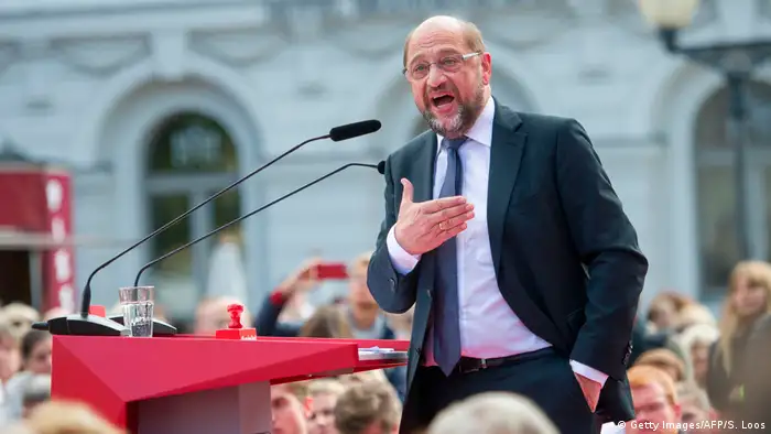 Deutschland Potsdam Wahlkampfauftritt Martin Schulz