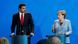 Deutschland Berlin - Angela Merkel und Katar Emir Sheikh Tamim bin Hamad al-Thani bei Pressekonferenz Deutschland Berlin - Angela Merkel und Katar Emir Sheikh Tamim bin Hamad al-Thani bei Pressekonferenz