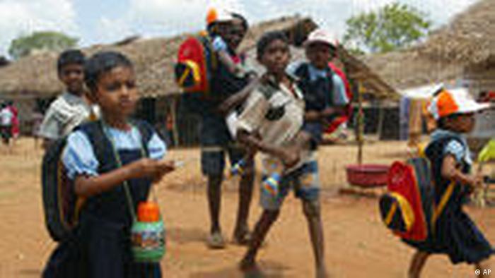 Flüchtlingslager Sri Lanka (AP)
