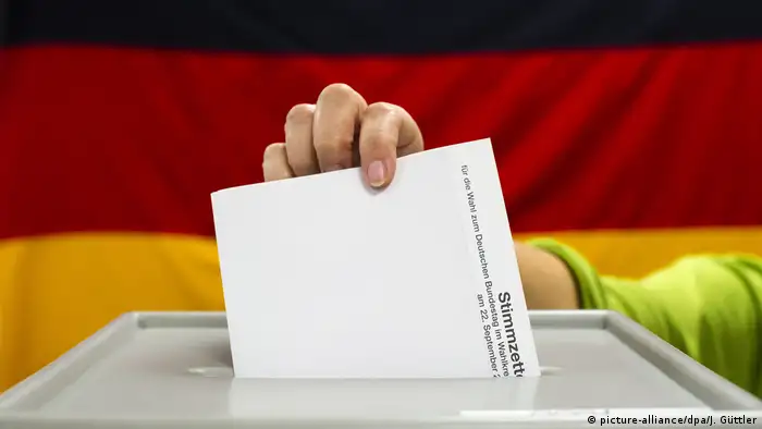 Symbolbild Wahlurne Bundestagswahl