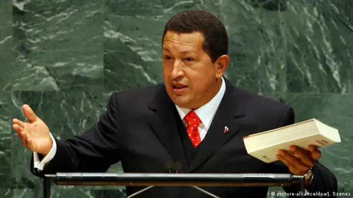 USA Hugo Chavez spricht vor der UN Vollversammlung 2006