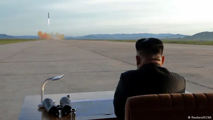 Nordkorea Raketentest Kim Jong Un (Reuters/KCNA)