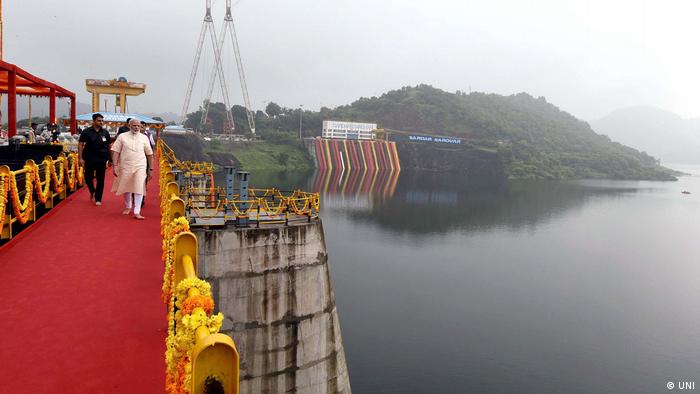 Indien Eröffnung Staudamm Narmada | Narendra Modi