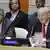 Donald Trump și secretarul general al ONU, Antonio Guterres, la New York