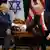 Donald Trump y Benjamin Netanjahu, este 18 de septiembre en Nueva York.