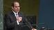 Präsident Abdel Fattah Al Sisi vor der UN-Vollversammlung Präsident Abdel Fattah Al Sisi vor der UN-Vollversammlung