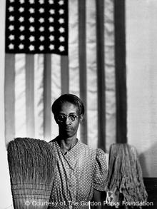 Gordon Parks, American Gothic, Washington D.C., 1942