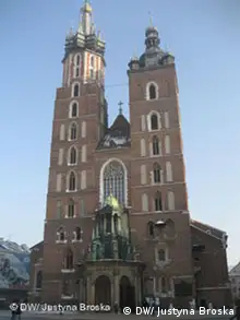 Krakau Turm der Marienkirche Polen und Scheidung