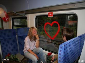 im zug flirten
