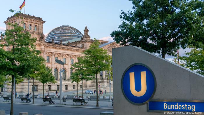 El edificio del Reichstag en Berlín.