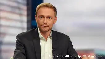 Schlussrunde von ARD und ZDF zur Bundestagswahl | Christian Lindner