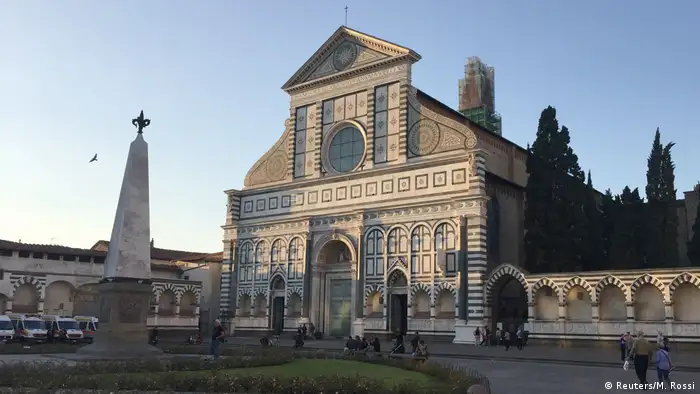 Italien Brexit Rede von Theresa May in Florenz Kirche Santa Maria Novella