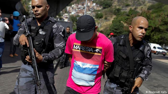 Brasilien Polizeieinsatz in der Favela Rocinha
