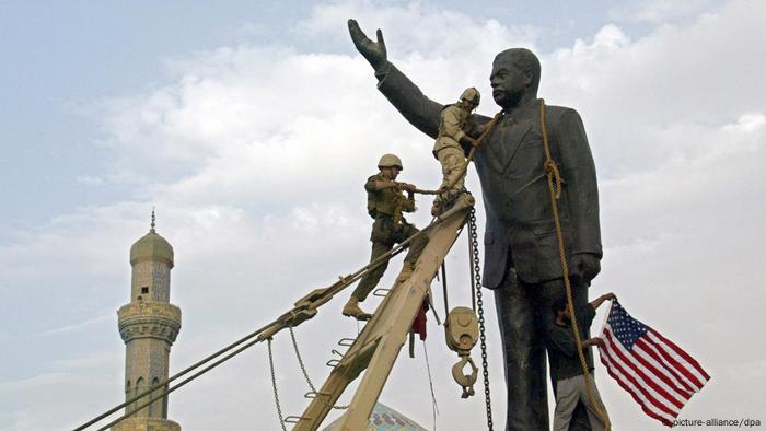 Irak Sturz Regime Saddam Hussein