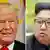 Kombi-Bild  Trump und Kim Jong Un