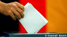 People vote in the general election (Bundestagswahl) in Berlin, Germany, September 24, 2017. REUTERS/Fabrizio Bensch