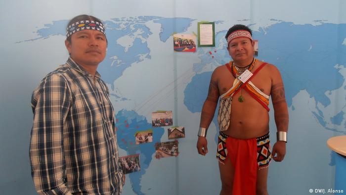 Los representantes de los pueblos indígenas solicitaron ayuda para proteger sus territorios.