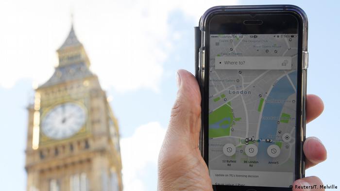 Uber manager leaves after company loses London license  News  DW 