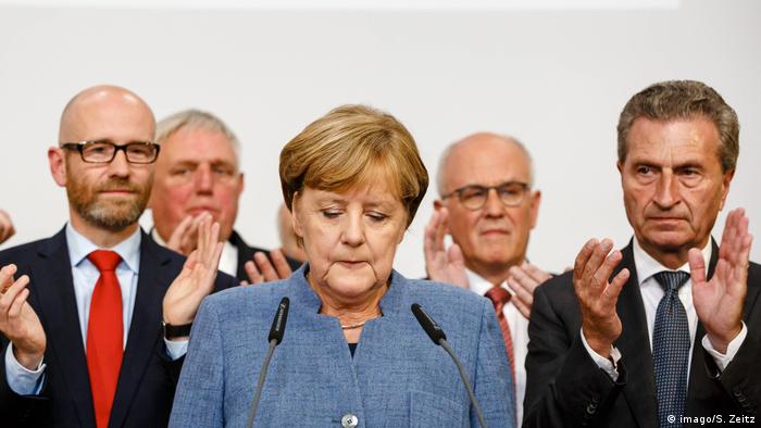 Bundestagswahl | CDU Merkel (imago/S. Zeitz)