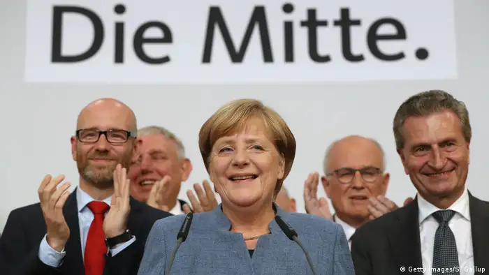 Deutschland Bundestagswahl Nachlese Merkel