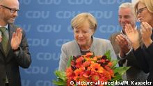 Escrutinio confirma victoria de Merkel y a populistas de derecha en tercer lugar